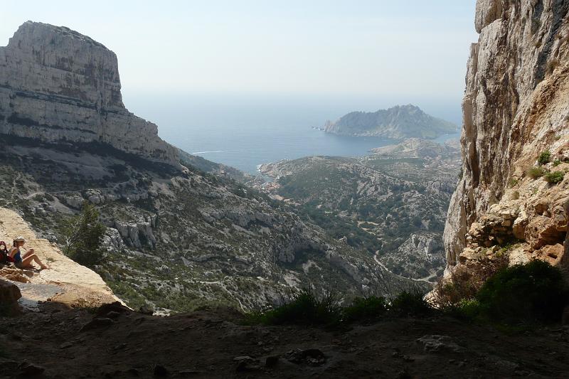 2009-04-13_13h32m37.jpg - Vue magnifique depuis l'entrée de la grotte de l'ermite