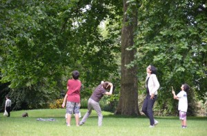 Jeux dans Hyde Park